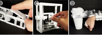 CompAct: Designing Interconnected Compliant Mechanisms with Active Material Integration